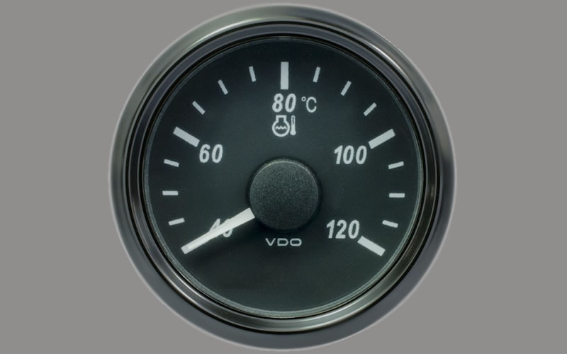 SingleViu Coolant Temperature Gauge 120°C